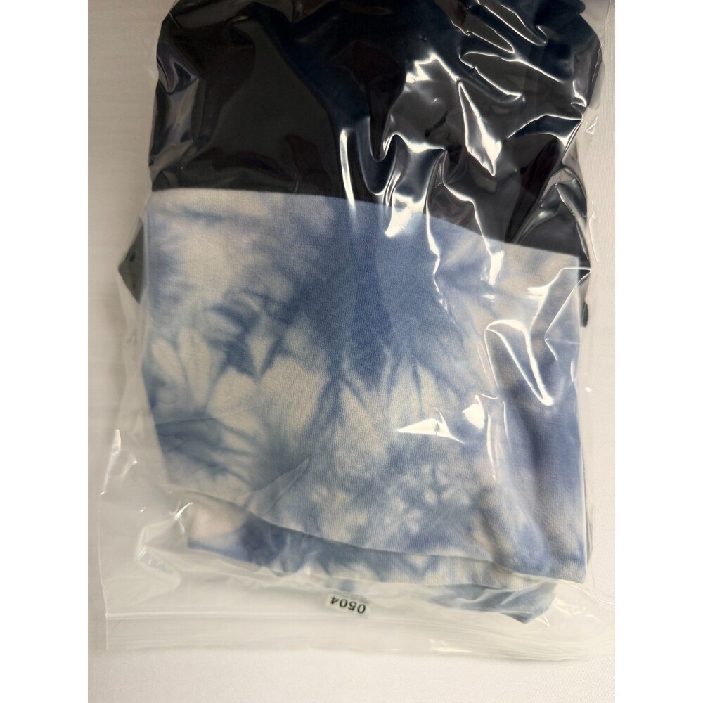 Victoria's Secret Women's M Black Tie Dye Foldover Flare Yoga Pants - Picture 10 of 10